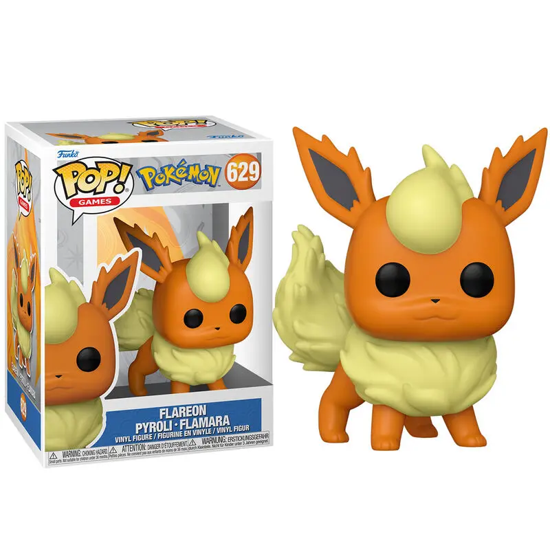 Pokemon POP! Games Vinyl Figura Flareon (EMEA) 9 cm fotografija proizvoda