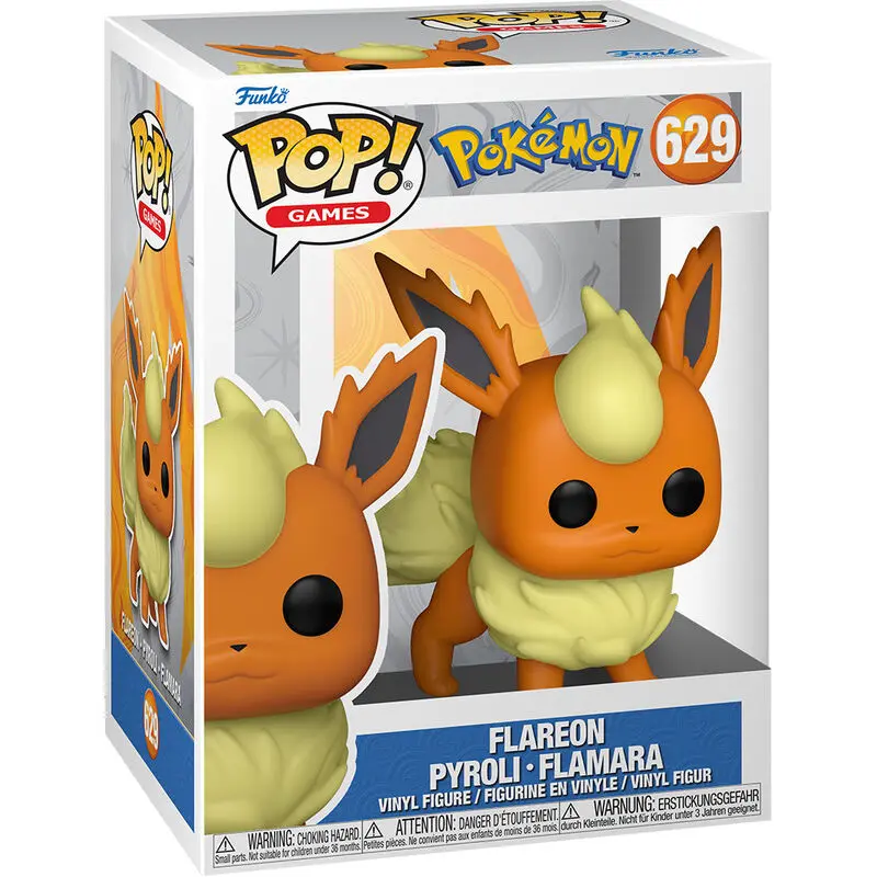 Pokemon POP! Games Vinyl Figura Flareon (EMEA) 9 cm fotografija proizvoda