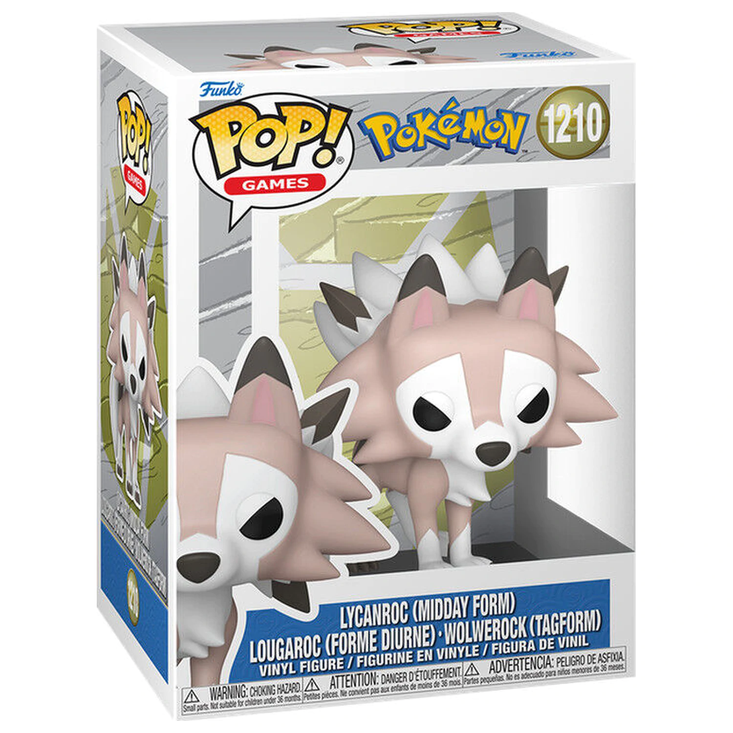 Funko POP figura Pokemon Lycanroc Midday Form fotografija proizvoda