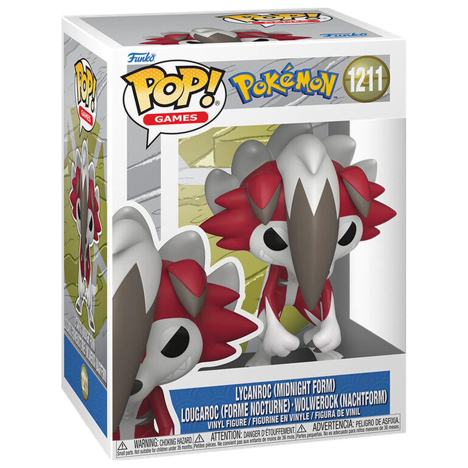 Funko POP figura Pokemon Lycanroc Midnight Form fotografija proizvoda