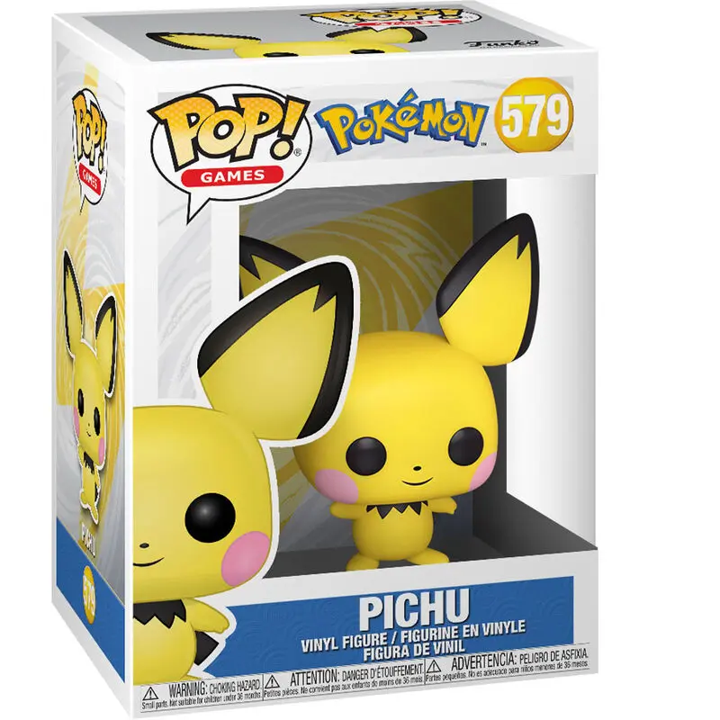 Pokemon POP! Games Vinyl Figura Pichu (EMEA) 9 cm fotografija proizvoda