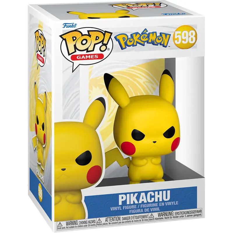 Pokemon POP! Games Vinyl Figura Ljutko Pikachu (EMEA) 9 cm fotografija proizvoda