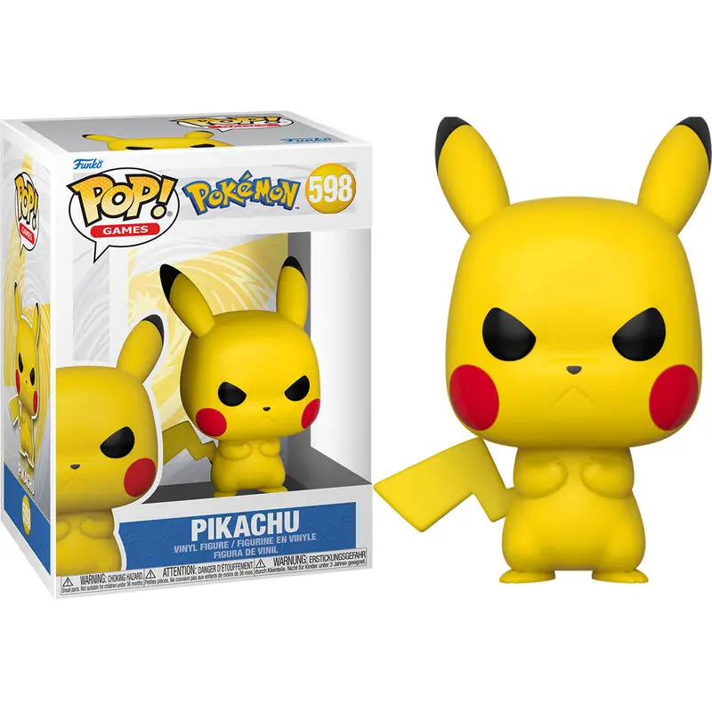 Pokemon POP! Games Vinyl Figura Ljutko Pikachu (EMEA) 9 cm fotografija proizvoda