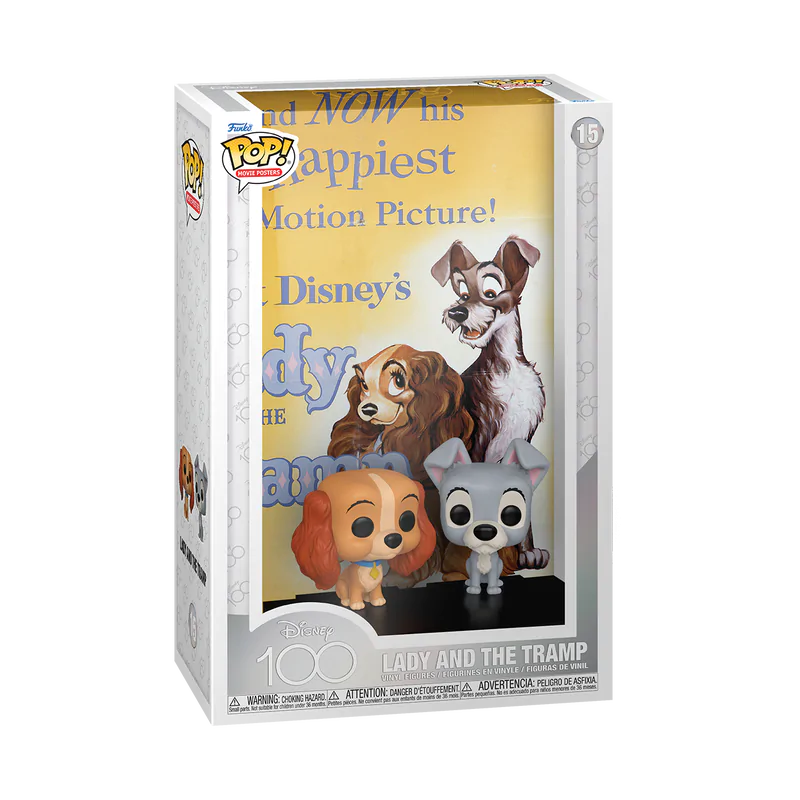 POP figure Poster Disney 100th Anniversary Lady and the Tramp - Plakat fotografija proizvoda