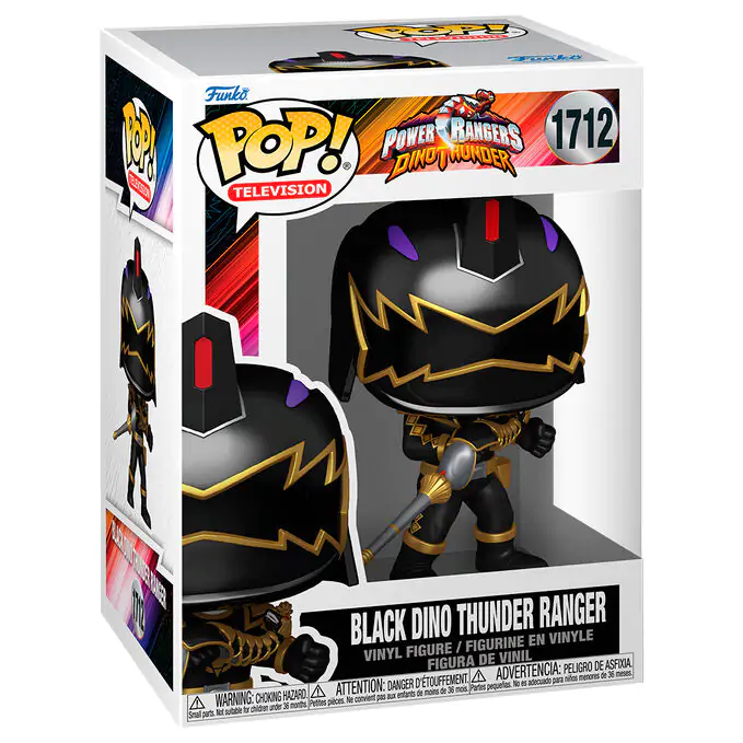 Funko POP figura Power Rangers Dino Thunder - Black Dino Thunder Ranger fotografija proizvoda