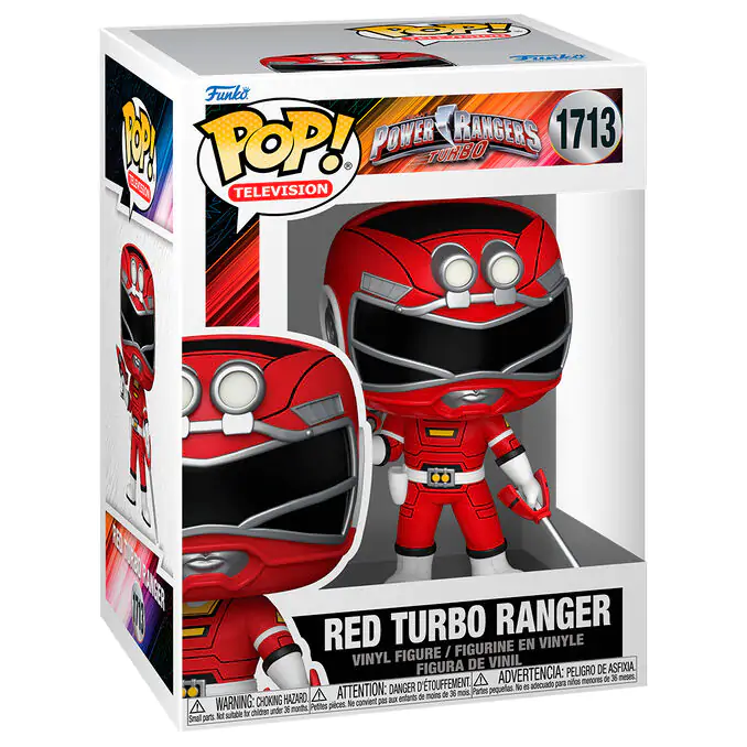 Funko POP figura Rangers Turbo - Red Turbo Ranger fotografija proizvoda