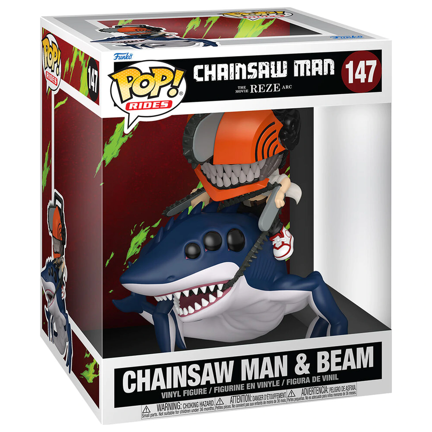 Funko POP figurica Ride Deluxe Chainsaw Man Arc Chainsaw Man & Beam fotografija proizvoda