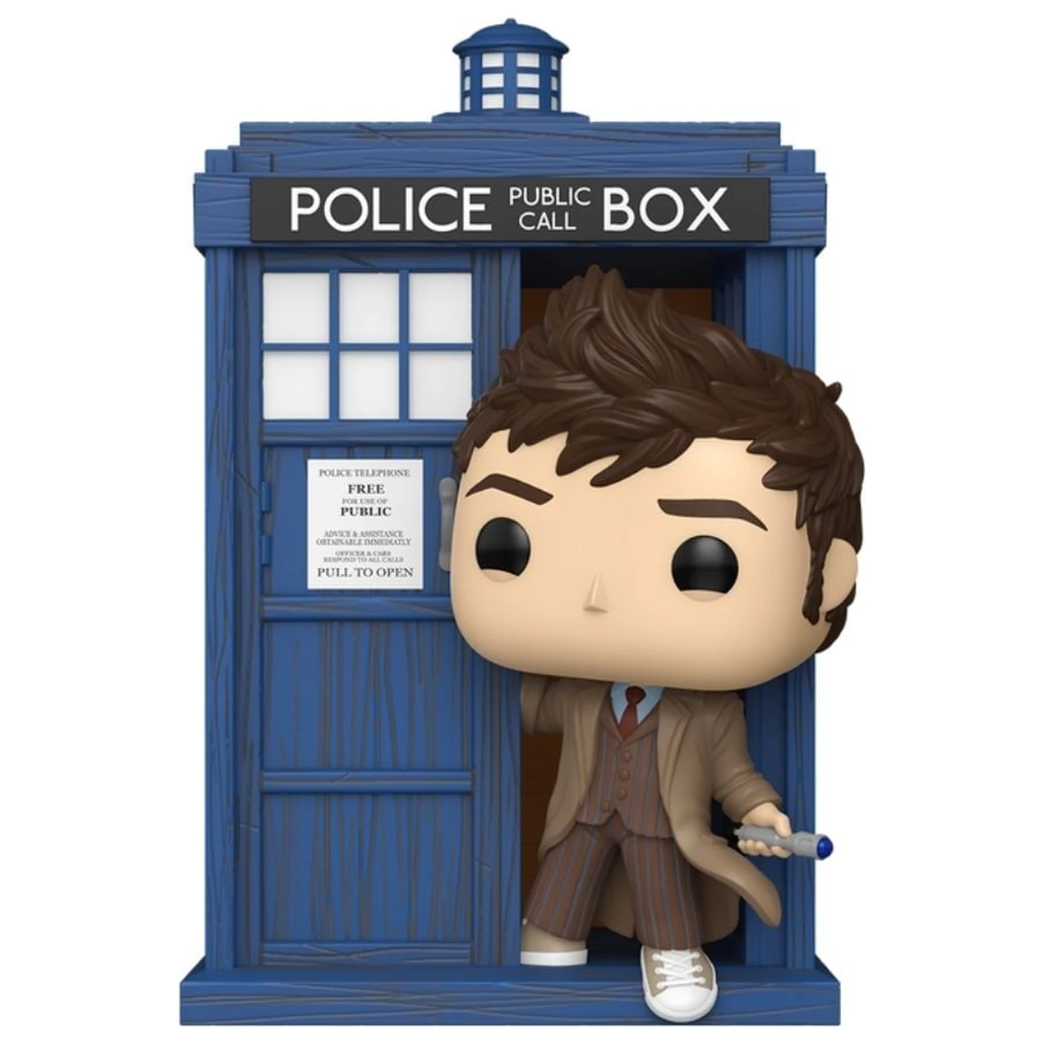 Funko POP figure Rides Deluxe Doctor Who Tardis with Tenth Doctor fotografija proizvoda