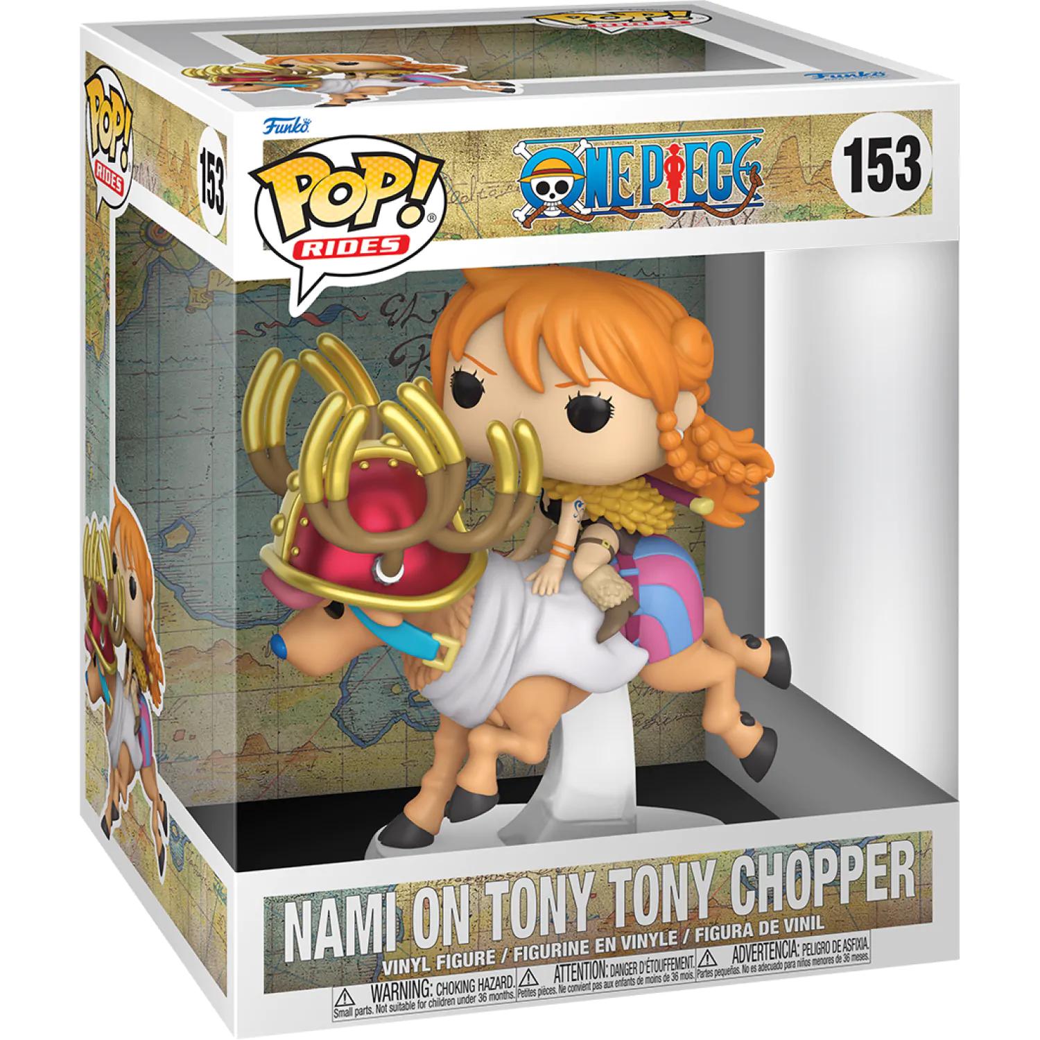 Funko POP figura Rides Deluxe One Piece Nami na Tony Tony Chopperu fotografija proizvoda
