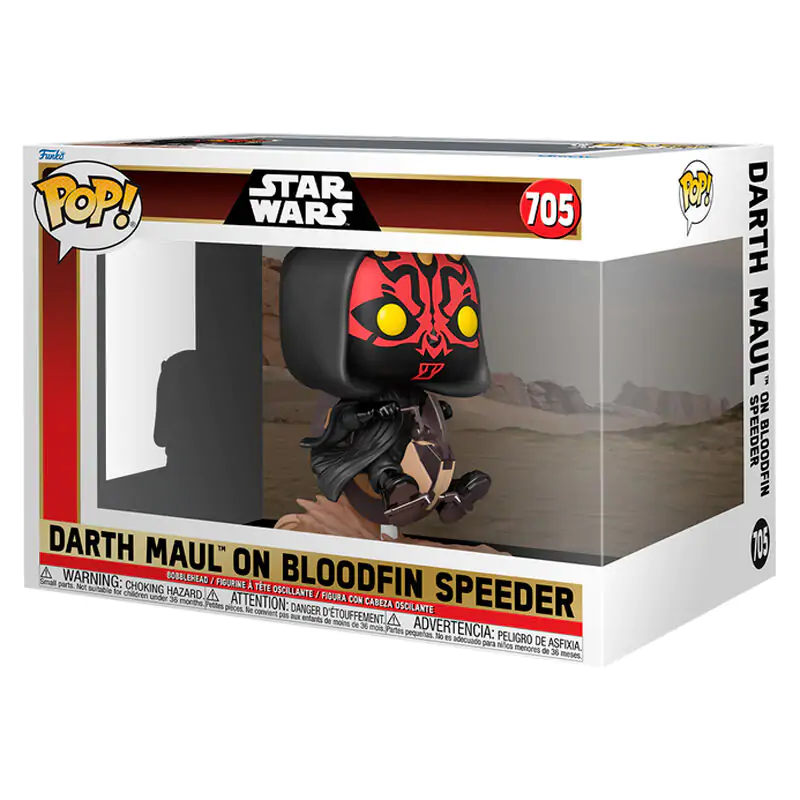 Funko POP figura Rides Deluxe Star Wars Darth Maul On Bloodfin Speeder fotografija proizvoda