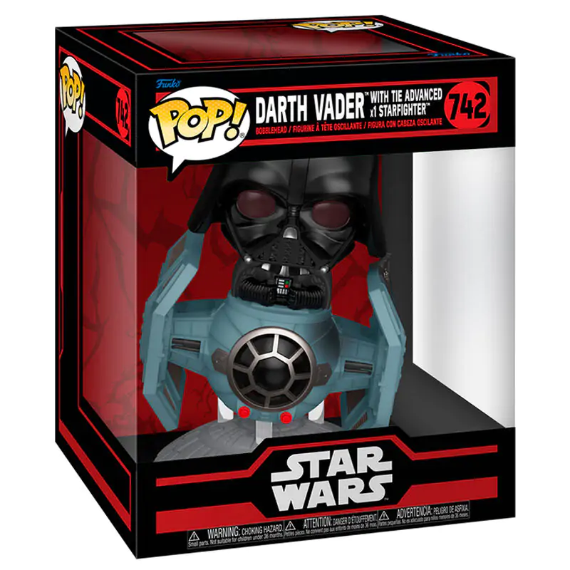 Funko POP figura Rides Deluxe Star Wars Darth Vader s Tie Advanced Starfighter fotografija proizvoda