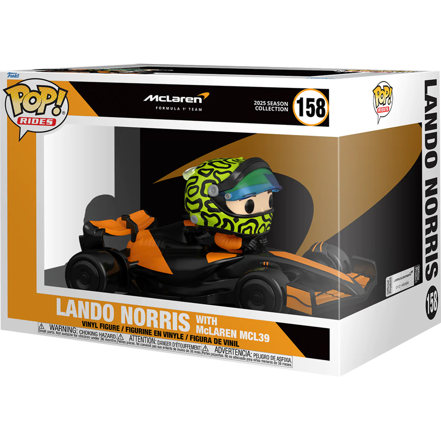 Funko POP figura Rides Super Deluxe Racing Lando Norris s McLaren MCL39 fotografija proizvoda