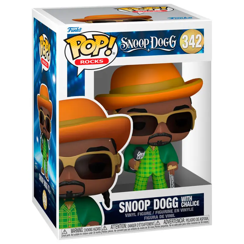 Snoop Dogg POP! Rocks Vinilna Figura Snoop Dogg s Chaliceom 9 cm fotografija proizvoda