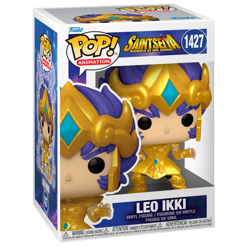 Saint Seiya POP! Animation figura Gold Leo Ikki 9 cm fotografija proizvoda