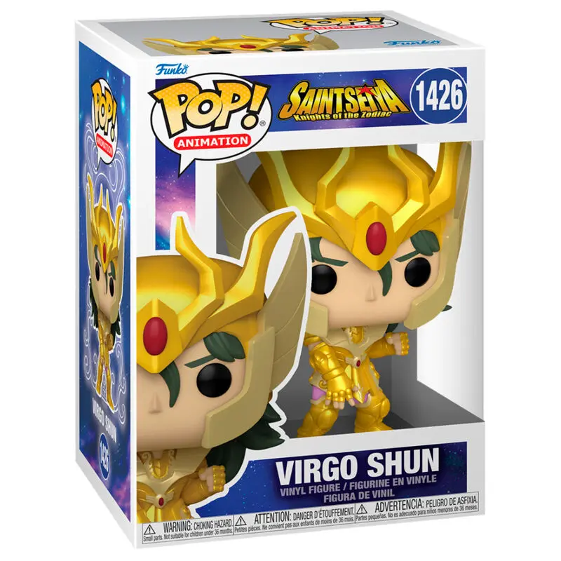 Saint Seiya POP! Animation figura Gold Virgo Shun 9 cm fotografija proizvoda