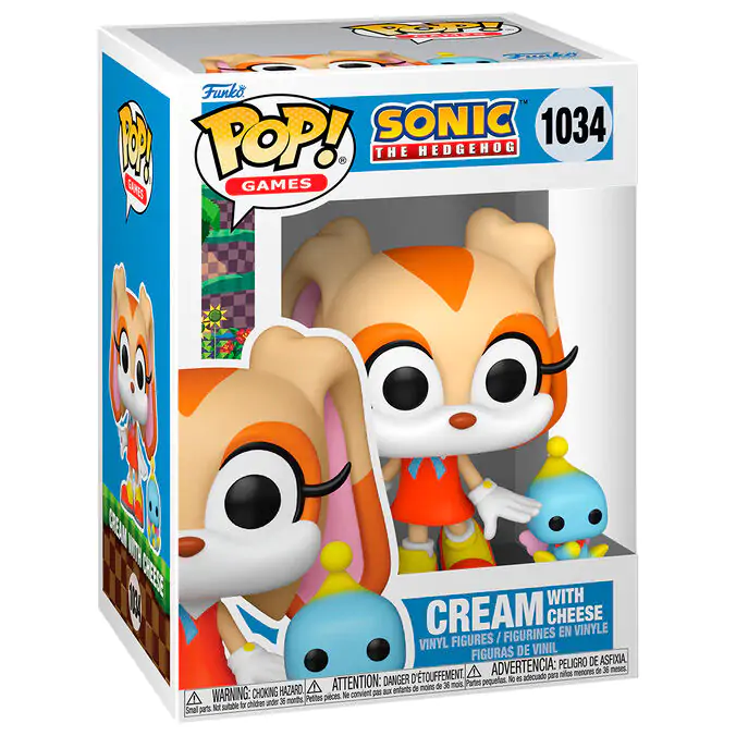 Funko POP figura Sonic The Hedgehog Cream with Cheese fotografija proizvoda