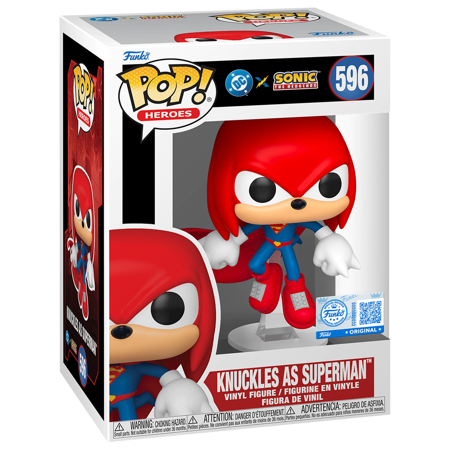 Funko POP figura Sonic The Hedgehog DC Comics Knuckles Kao Superman ekskluzivna fotografija proizvoda