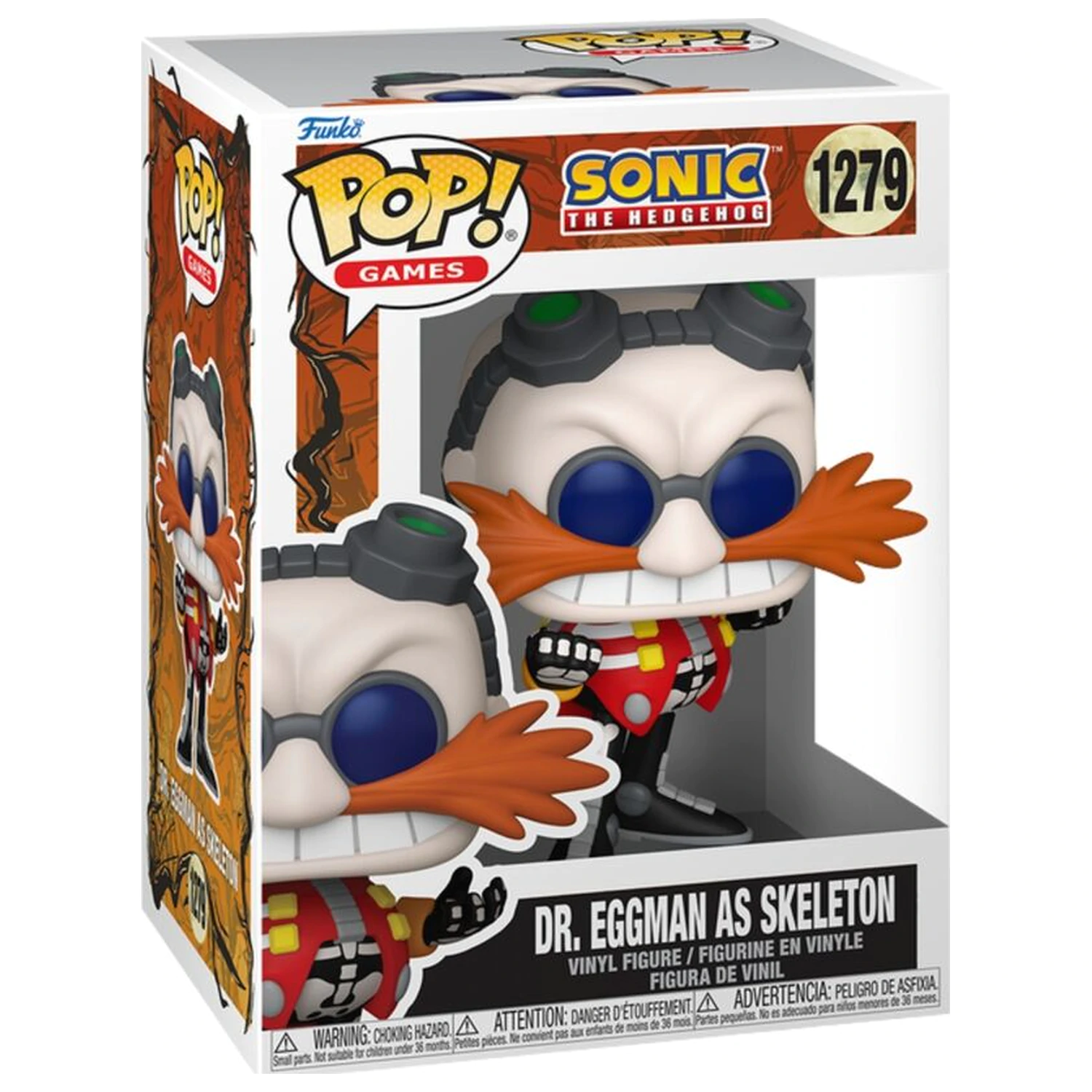 Funko POP figura Sonic The Hedgehog Dr. Eggman as Skeleton fotografija proizvoda
