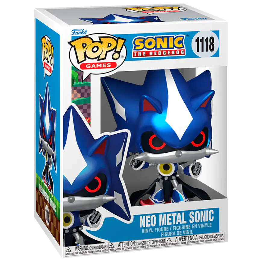 Funko POP figura Sonic The Hedgehog Neo Metal Sonic fotografija proizvoda