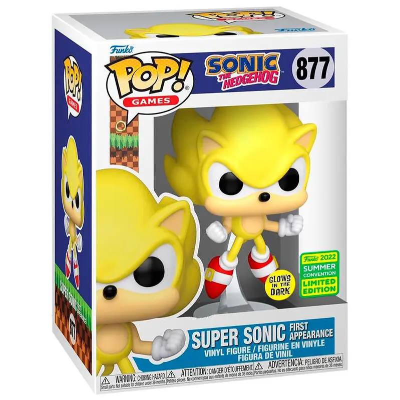 POP figurica Sonic The Hedgehog Super Sonic Exclusive fotografija proizvoda