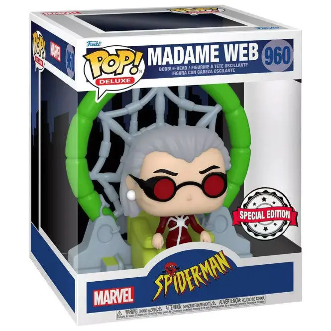 POP figurica Marvel Spiderman Madame Web Exclusive fotografija proizvoda