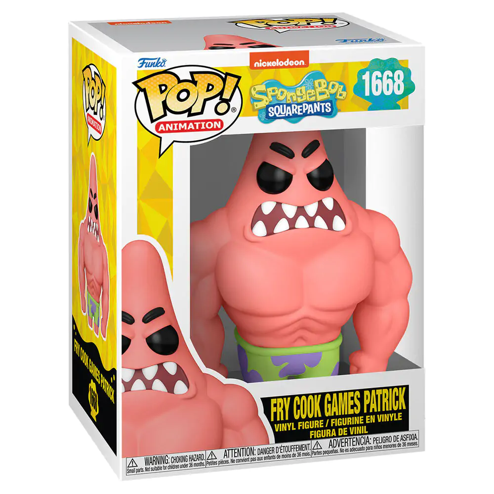 Funko POP figura Spužva Bob Kuhar Igra Patrick fotografija proizvoda