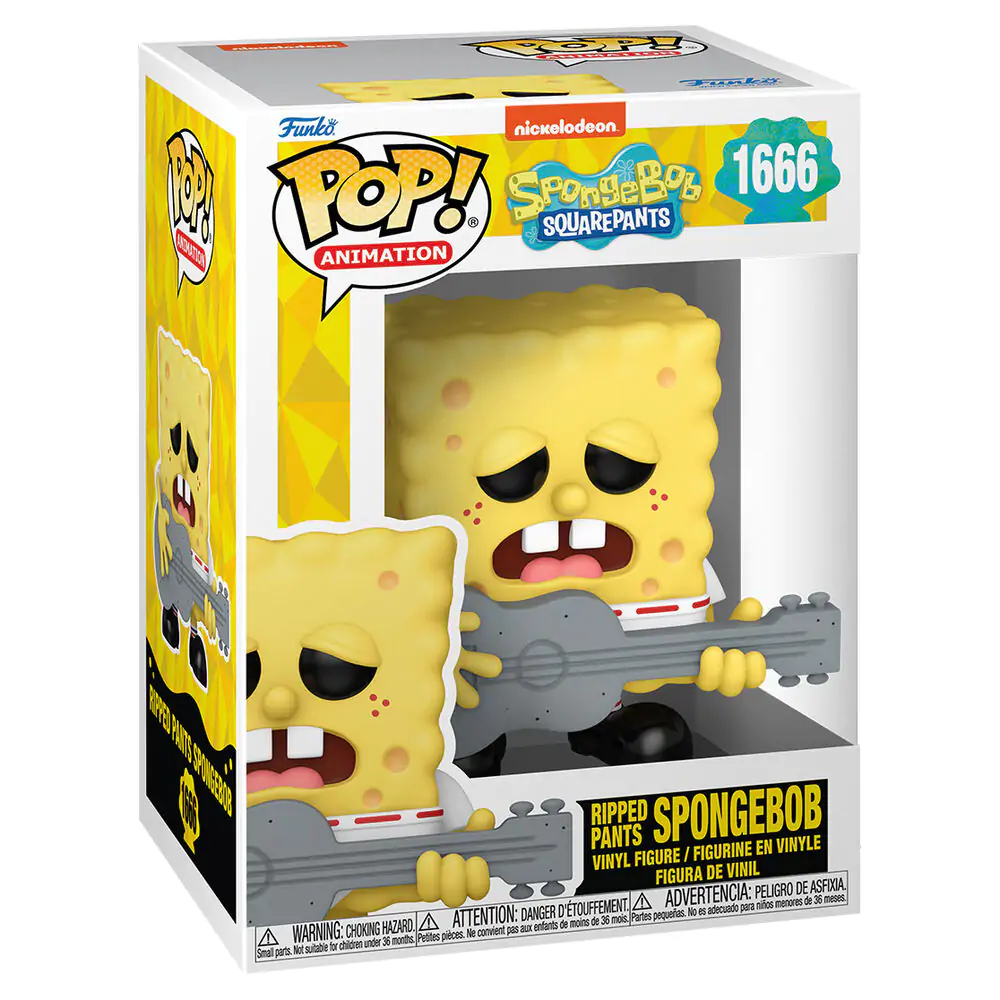 Funko POP figura Sponge Bob - Spongebob Ripped Pants fotografija proizvoda