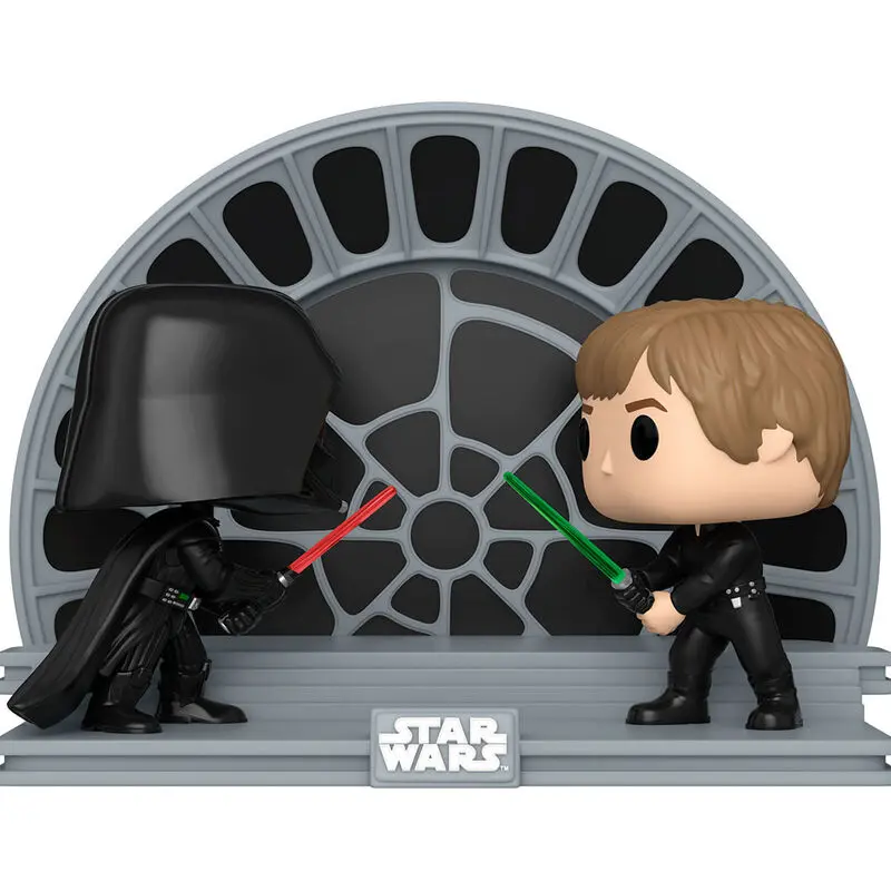 Star Wars Return of the Jedi 40th Anniversary POP Moment! Vinil Figure set 2 komada Luke vs Vader 9 cm fotografija proizvoda