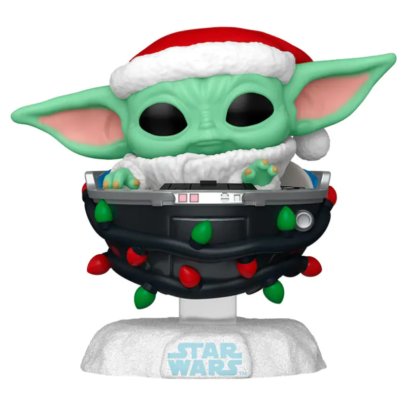 Funko POP figura Star Wars Grogu with Santa Hat u dječjim kolicima fotografija proizvoda