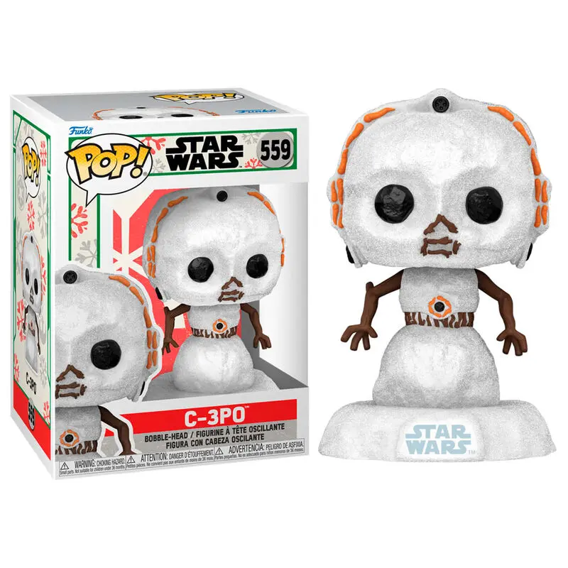 Star Wars Holiday 2022 POP! Heroes Vinilna Figura C-3PO 9 cm fotografija proizvoda