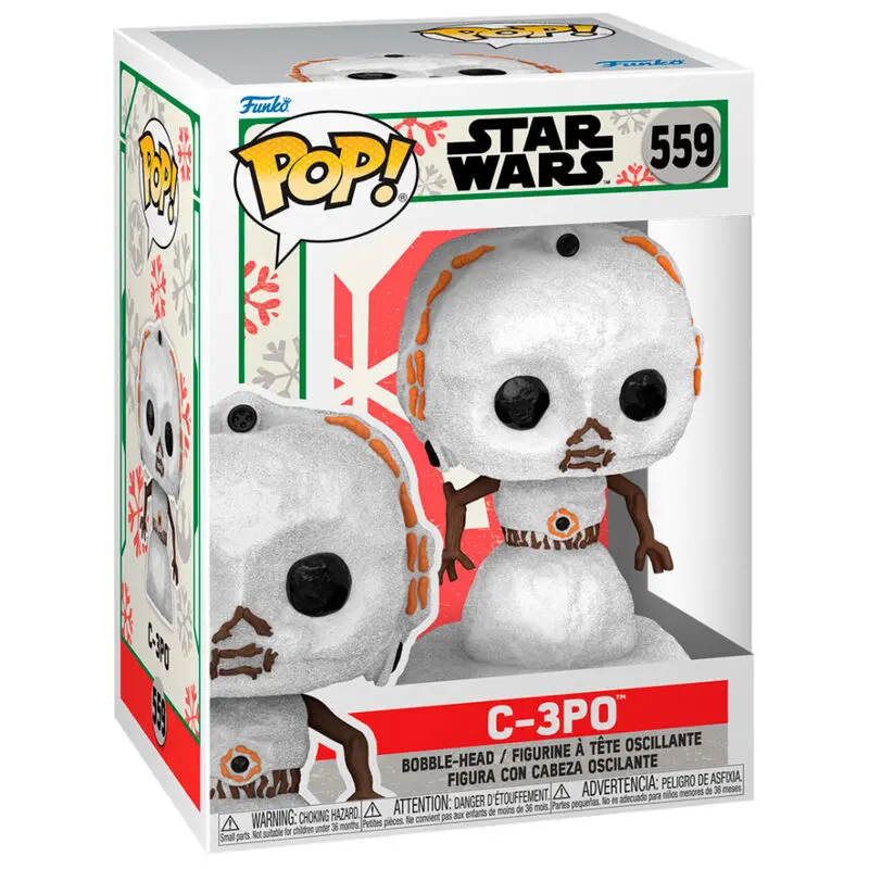 Star Wars Holiday 2022 POP! Heroes Vinilna Figura C-3PO 9 cm fotografija proizvoda