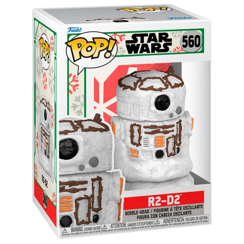 Star Wars Holiday 2022 POP! Heroes Vinyl figura R2-D2 9 cm fotografija proizvoda