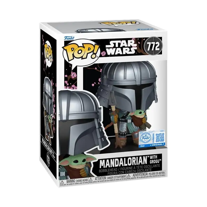 Funko POP figura Star Wars Impressions Mandalorian with Grogu Exclusive fotografija proizvoda