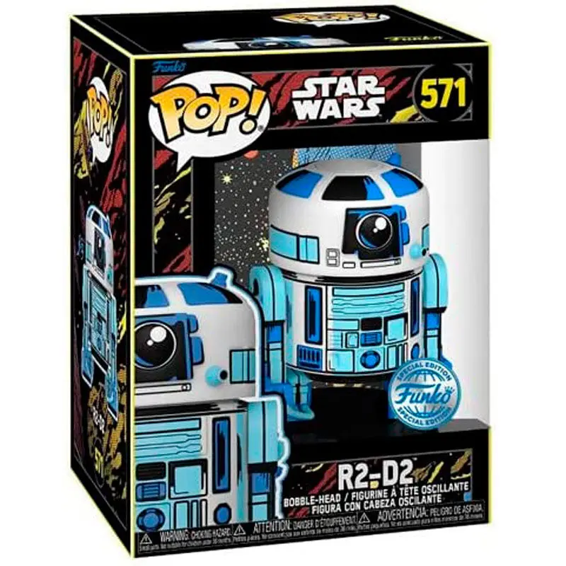 Star Wars: Retro Series POP! Vinil Figura R2D2 9 cm fotografija proizvoda