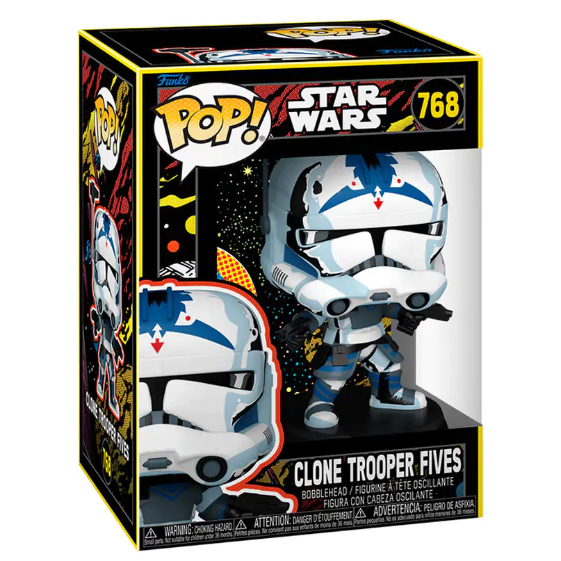 Funko POP figura Star Wars Retro Clone Trooper Fives fotografija proizvoda