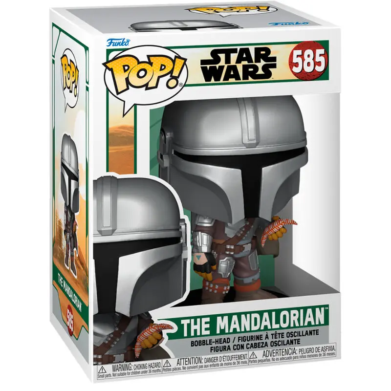 Star Wars The Book of Boba Fett POP! TV Vinyl Figura Mando s torbicom 9 cm fotografija proizvoda