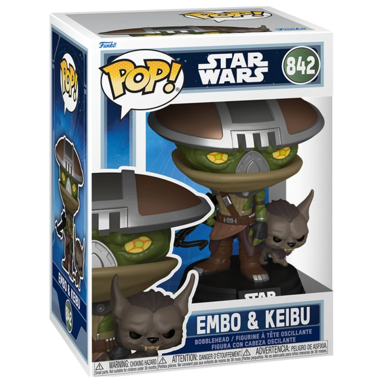 Funko POP figura Star Wars: The Mandalorian & Grogu - Embo & Keibu fotografija proizvoda