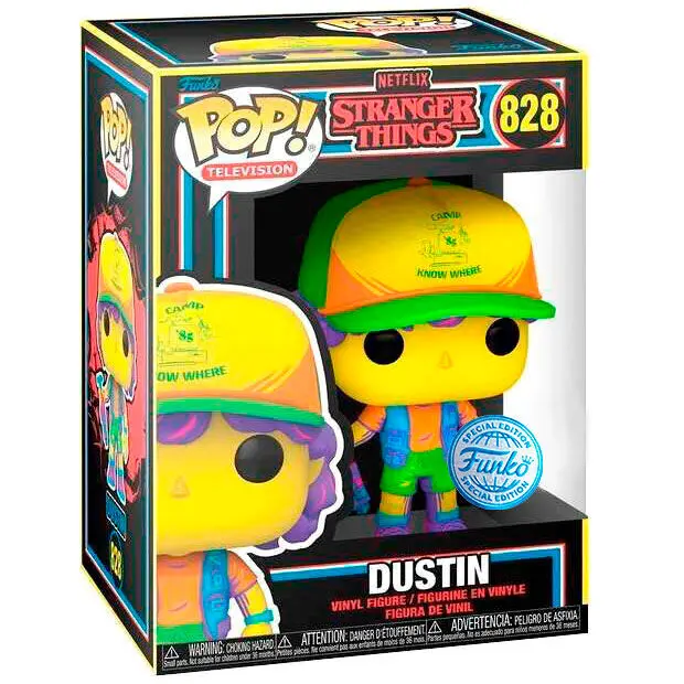 POP figurica Stranger Things Dustin in Beef Black Light Exclusive fotografija proizvoda