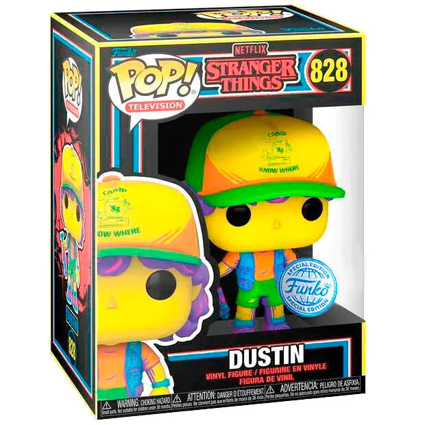 POP figurica Stranger Things Dustin in Beef Black Light Exclusive fotografija proizvoda