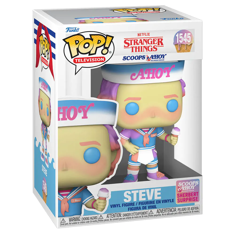 Funko POP figura Stranger Things Scoops Ahoy Steve fotografija proizvoda