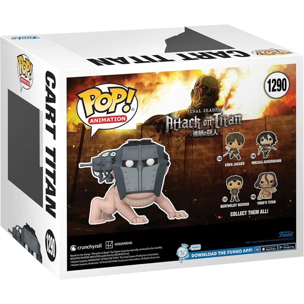 POP figurica Super Attack On Titan Cart Titan Exclusive fotografija proizvoda