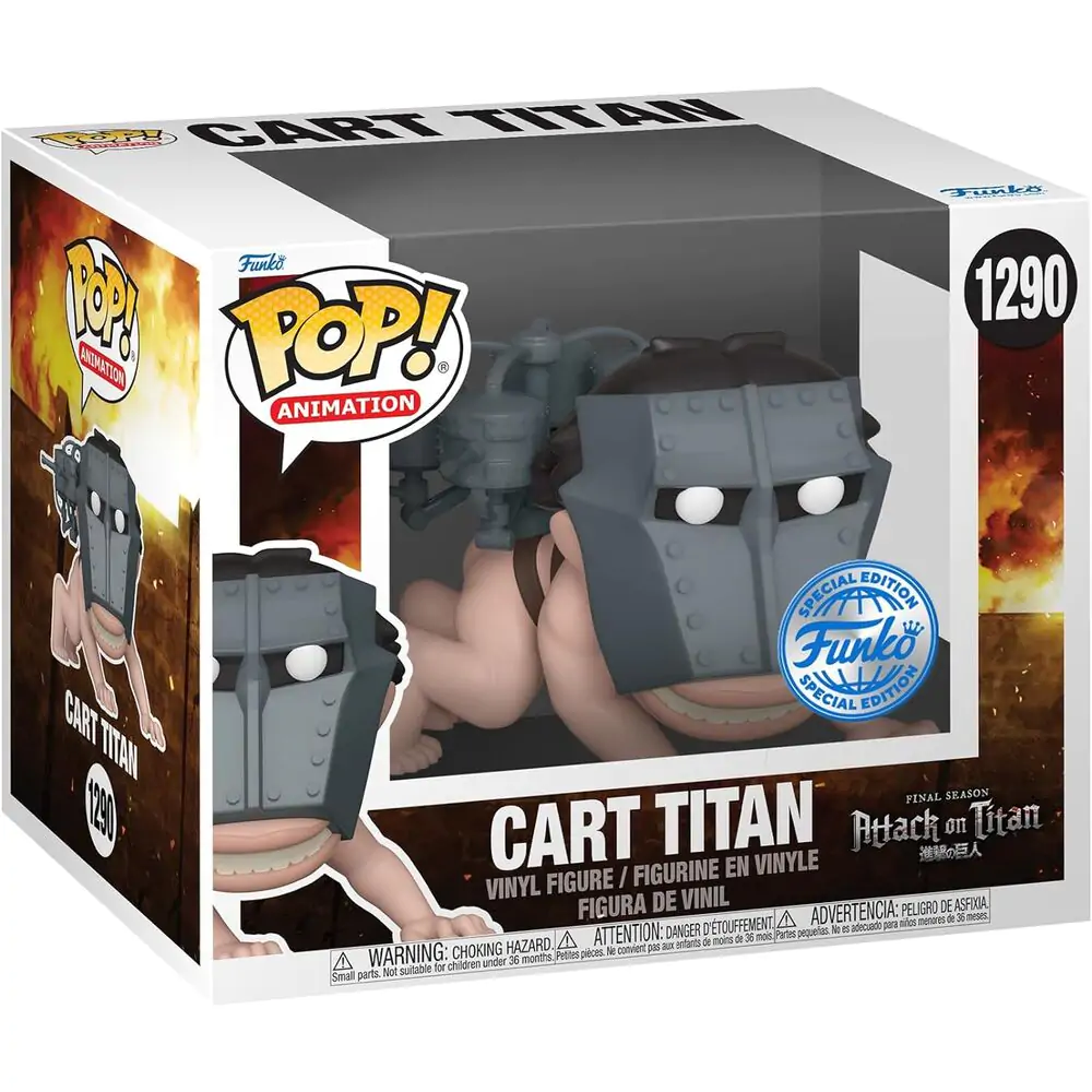 POP figurica Super Attack On Titan Cart Titan Exclusive fotografija proizvoda