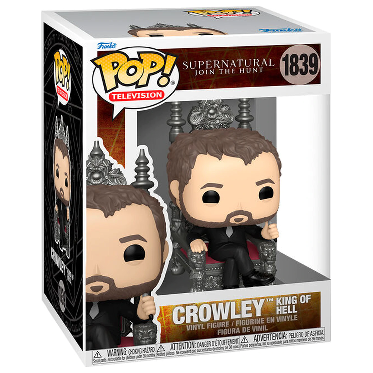 Funko POP figure Premium Supernatural Pridružite se lovu Smrt Crowley Kralj Pakla fotografija proizvoda