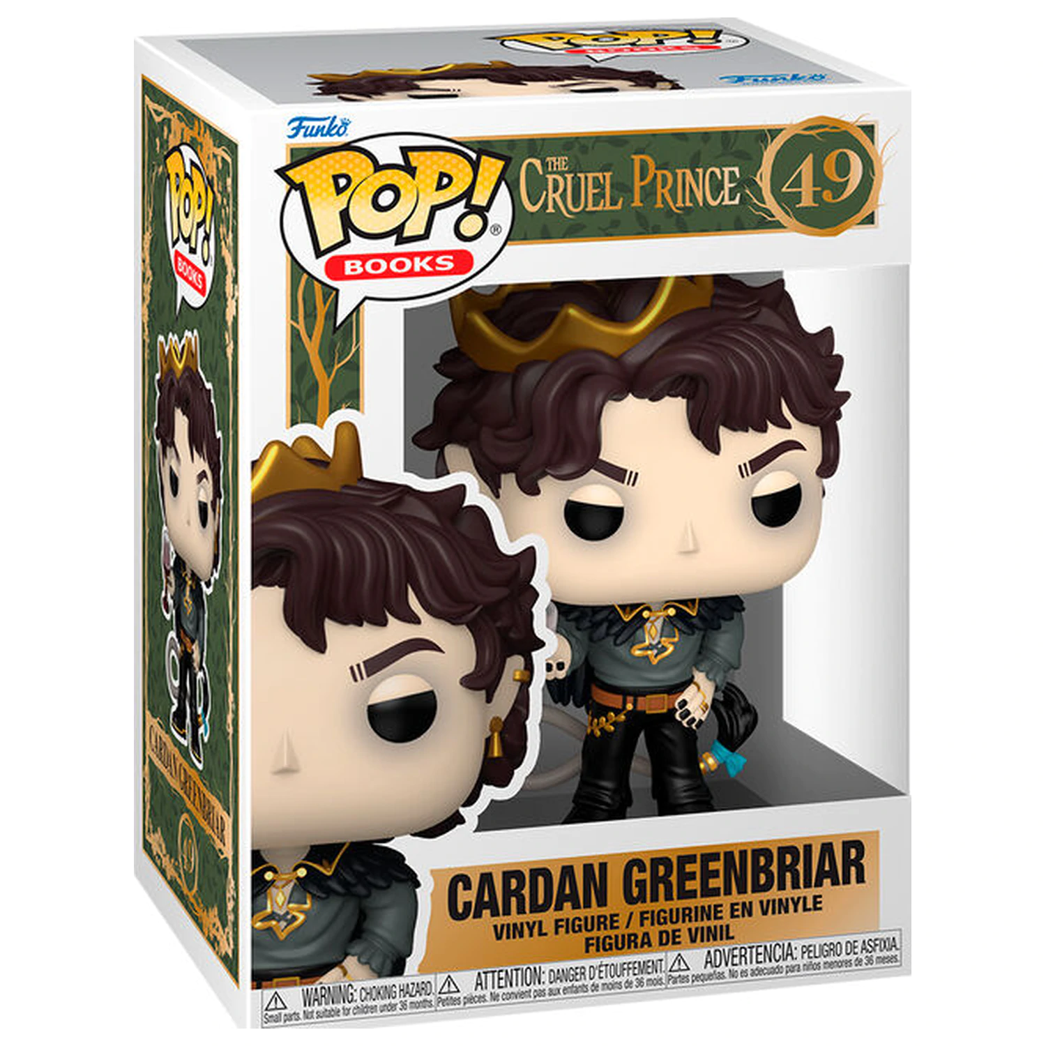 Funko POP figura The Folk of the Air The Cruel Prince Cardan Greenbriar fotografija proizvoda