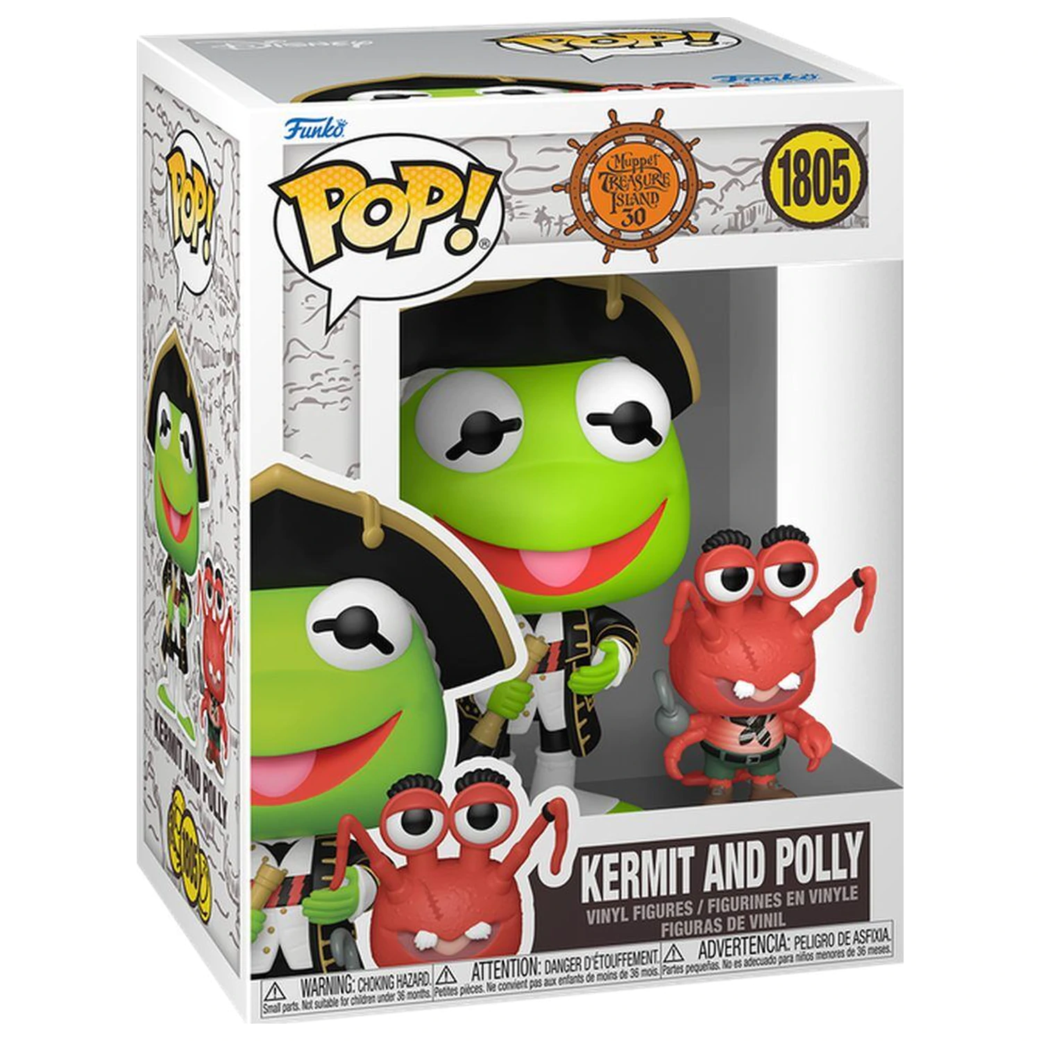 Funko POP figurica The Muppet Muppet Treasure Island Kermit and Polly fotografija proizvoda