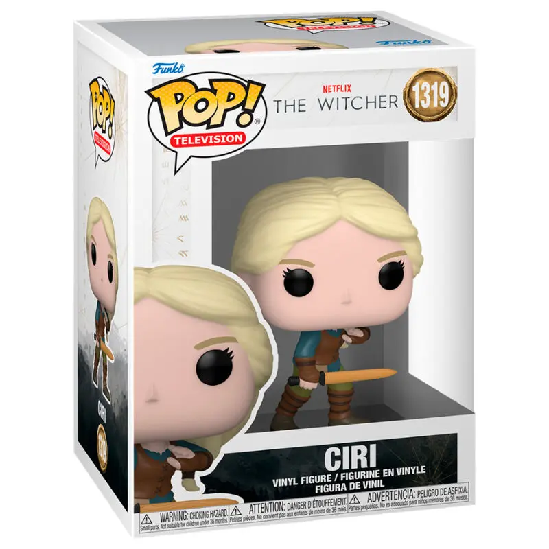 The Witcher POP! TV Vinilna figura Ciri s mačem 9 cm fotografija proizvoda