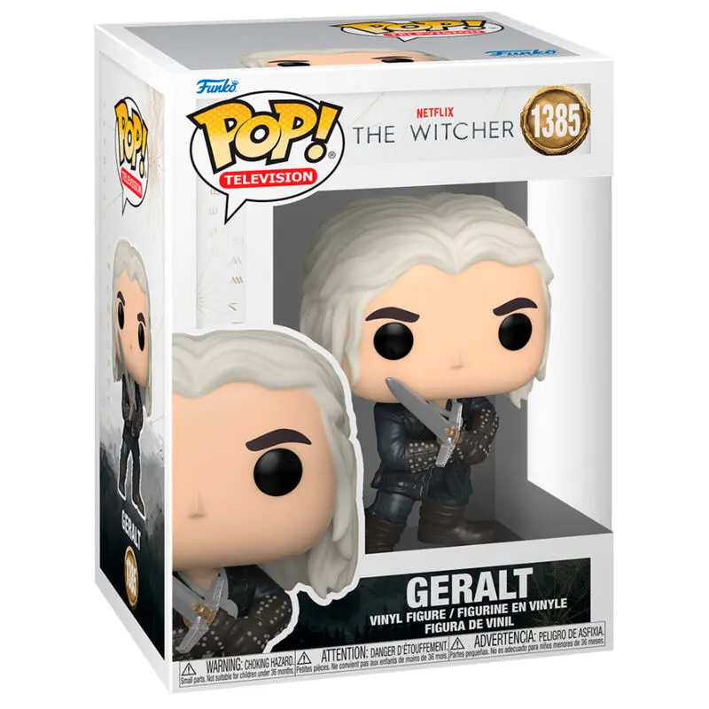 The Witcher POP! TV Vinilna Figura Geralt 9 cm fotografija proizvoda