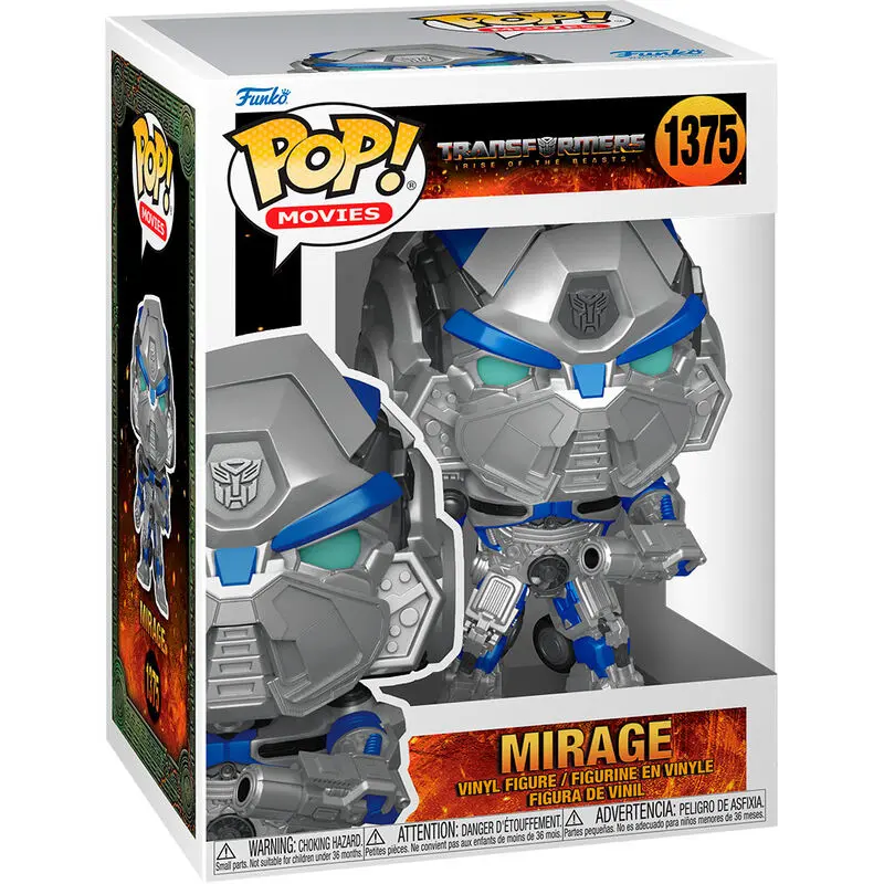 Transformers: Rise of the Beasts POP! Movies Vinilna figura Mirage 9 cm fotografija proizvoda