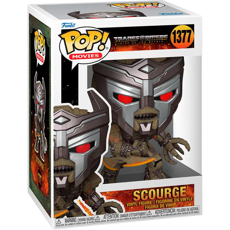 Transformers: Rise of the Beasts POP! Movies Vinyl Figure Scourge 9 cm Vinilna Figura fotografija proizvoda