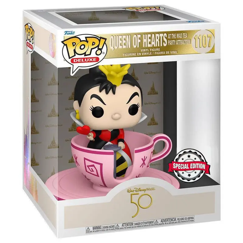 POP figurica Walt Disney World 50th Queen of Hearts at mad tea party Exclusive fotografija proizvoda